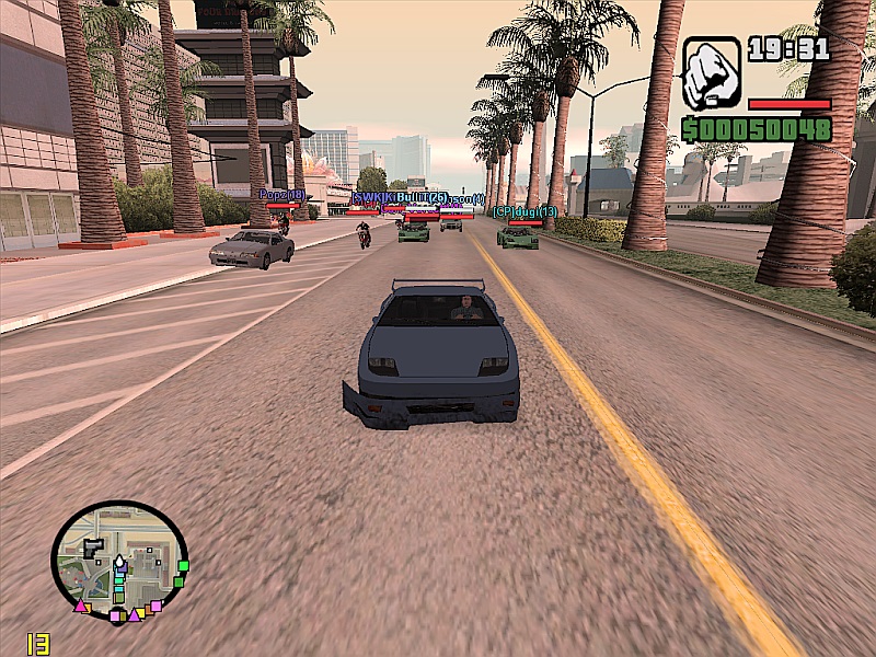 Las Venturas hot pursuit.
